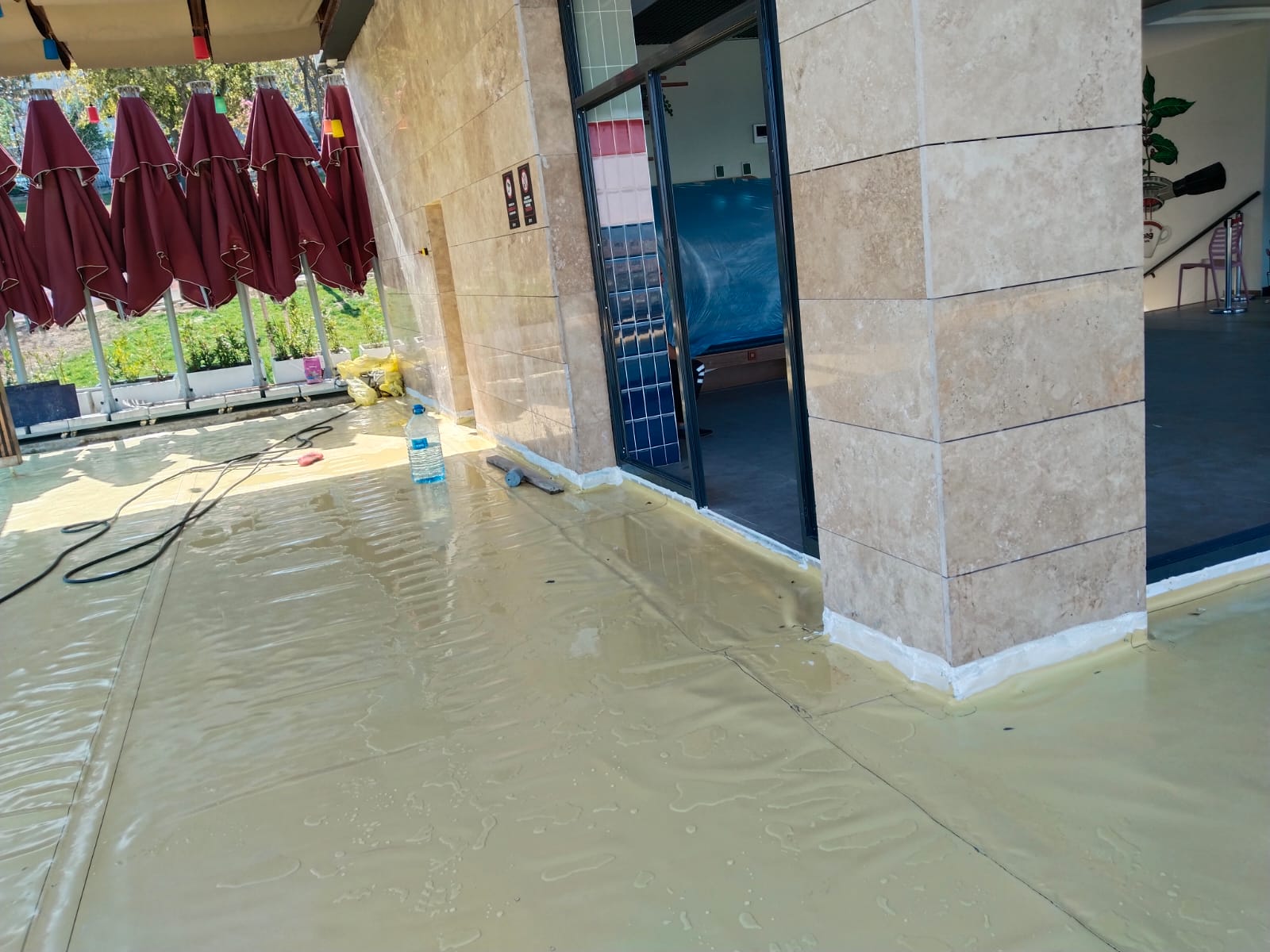 TERAS PVC MEMBRAN UYGULAMASI