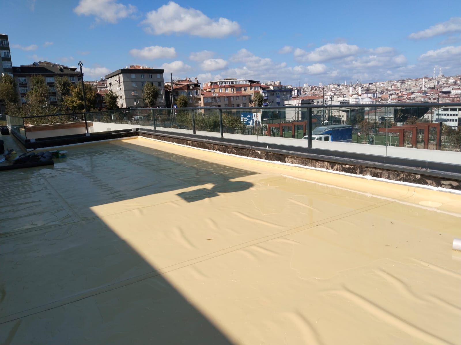 TERAS PVC MEMBRAN UYGULAMASI